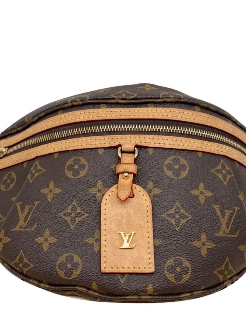Louis Vuitton High Rise Monogram Canvas Bumbag Brown